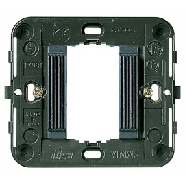 Vimar # 17081 NEW Vimar Idea 1M 1 Module Mounting Frame w/Screws Grooved Front w/Claws