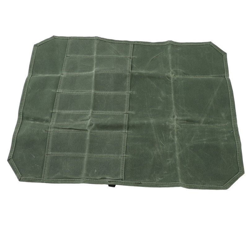 Chef Knife Roll Bag Portable Waterproof Waxed Canvas Knife Carrier