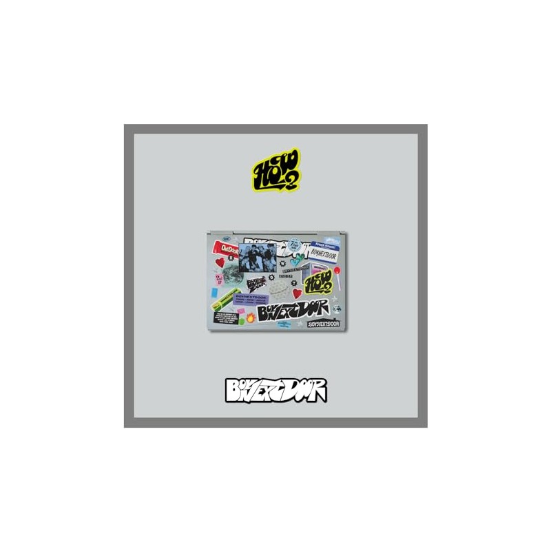 BOYNEXTDOOR How? 2nd EP Album Sticker Random Version CD+16p Sitcker
