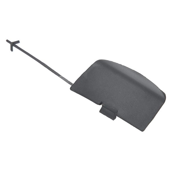 Qiilu Front Bumper Towing Cover Cap for Pull Hook Unpainted