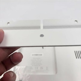 iron wall mount for Skylight Calendar 15-inch, no drilling required, secured with screws and nails for a sturdy hold, complete with accessories.