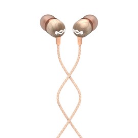 House of Marley Smile Jamaica Wired Noise Isolating Headphones with Microphone - Copper