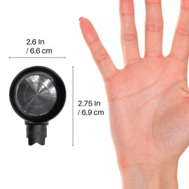 Pangea Microdish Kit for Crested Gecko Food, Small Dish for Anoles and Other Reptiles, Zip Tie Attachment Water Bowl 2.75in x 2.6in (L Branch Mount)