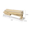 Punch & Stick | Acrylic Lucite Gold Stapler | Designer