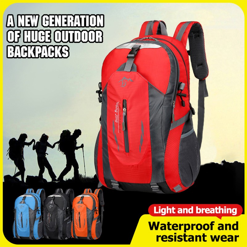 Hiking Backpack 40L Waterproof Lightweight Outdoor Hiking Trekking Daypack Travel