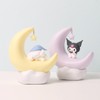 Cute Moonlight Night Lamp Sweet Dreams Crescent Moon LED Warm