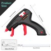 HHDQYMSG Cordless Hot Glue Gun, 20W Hot Glue Gun with