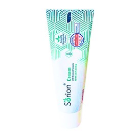 Sorion Cream for Comforting Dry Skin with Coconut Oil, Neem, Turmeric and Vitamin E - Travel-Size Version