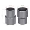 sourcing map PVC Reducing Coupling 25 mm x 20 mm