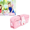 Large Pencil Case Canvas Detachable Portable Large Capacity Pencil Pouch