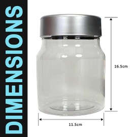 AAJ Digital Coin Counter Jar | Coin Bank Counting Money Box with LCD Display | Bank Coin Saving Pot Container with LCD Display | Kids Boys Girls on New Year's Day | Large Capacity