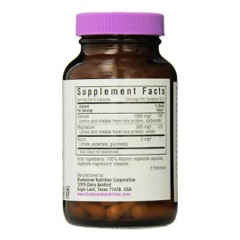 Bluebonnet Suplemento Nutricional Calcio Magnesio Boro 90 Cápsulas