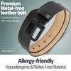 ITAY Metal Free Belt - Hypoallergenic Full Grain Leather TSA