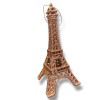 Unbranded EIFFEL TOWER ORNAMENT BRONZE GOLD GLITTER FRANCE STANDING CHRISTMAS