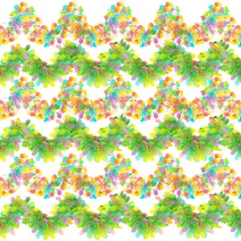 Zhanmai 6 guirnaldas de oropel de Pascua de 10 pies, coloridas guirnaldas de flecos de huevo, decorativas, metálicas, colgantes, decoración de oropel a rayas, para el hogar, cortina, fiesta, árbol,