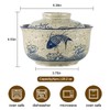 VanEnjoy Microwavable Ramen Bowl with Lid, 25 Oz Japanese Bowl