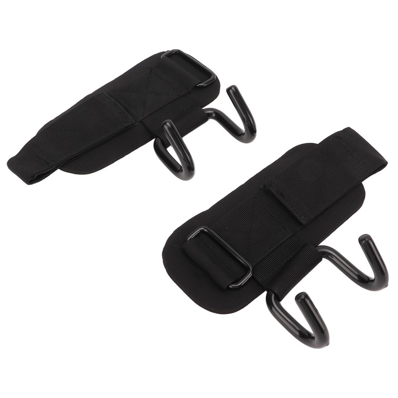 2pcs Wrist Rod Hook Straps Nylon Steel Adjustable Wrist Support