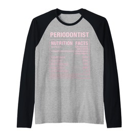 Periodontist Raglan Baseball Tee
