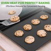 NutriChef Black Baking Pan, Extra Large Cookie Sheet for Baking
