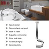 Brass Sink Drain Tubing Set Silver Slick Finish No Ageing
