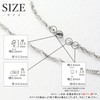 Leger Chain Necklace, Titanium, 15.0 - 31.5 inches (38 -