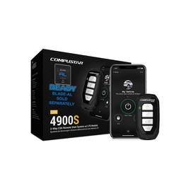 Compustar CSX4900-S 4-Button 2-Way, 3000' Remote Start System w/Drone X1LTE