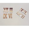 Yuxuanish Rose Gold Roman Numerals (4cm) & Dashes (3cm) for