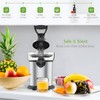 ASLATT Electric Citrus Juicer Squeezer Stainless Steel, Orange Juicer Electric,Homemade