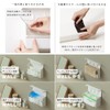 ideaco(イデアコ) Wall-mountable Regular Size Tissue Holder WALL2 White