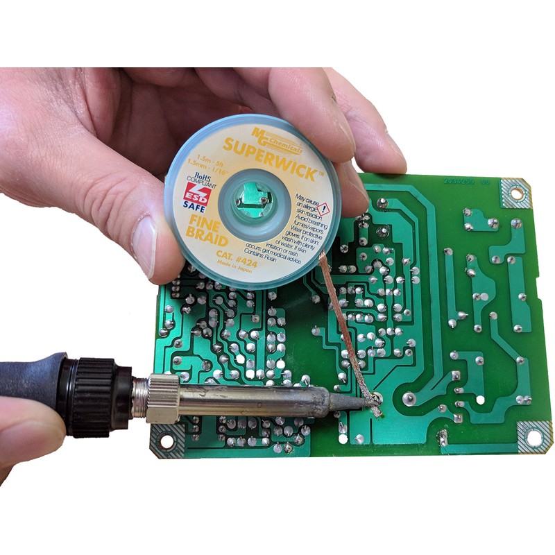 MG Chemicals 426-NS #4 No Clean Super Wick Desoldering Braid,