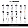 SILSTAR PROFESSIONAL SQUARE FOUNDATION/MASK BRUSH HANDLE MADE IN KOREA 007
