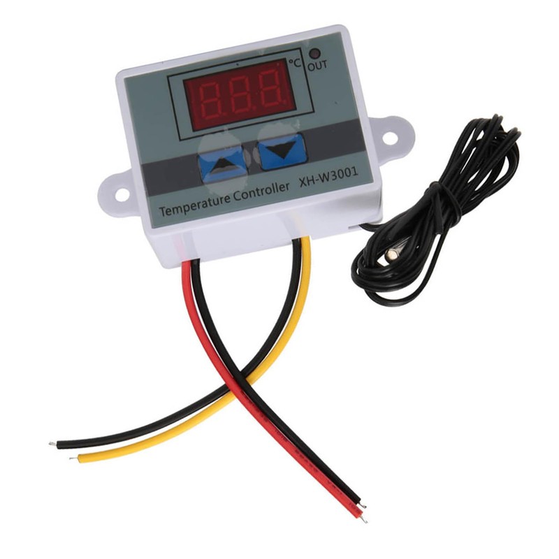Temperature Controller, LED Digital Thermostat, Heating and Cooling Dual Temperature