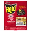 Raid Double Control Large Roach Baits, For Indoor Use, Kills