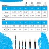 Princeton Aspen, Series 6500, Synthetic Paint Brush for Acrylics and