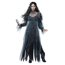 Halloween Costume Ghost Bride Costume Vampire Wedding Dress Cosplay Clothes Black / 할로윈 코스튬 유령신부 의상 뱀파이어 웨딩드레스 코스프레 옷 블랙