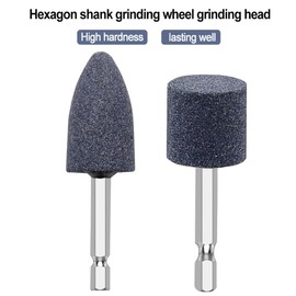 Myqqhbs Grinding Wheel Electric Grinding Brown Corundum Grinding Conical Grinding
