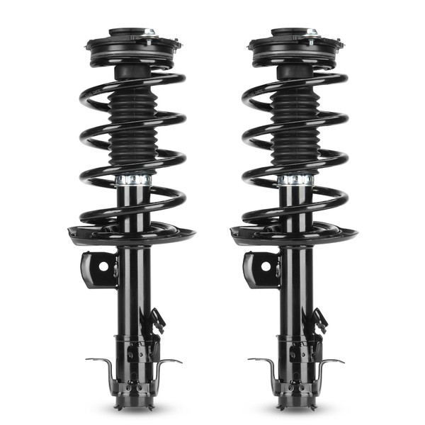Pair Front Complete Struts Coil Spring Shock Assembly Fit for