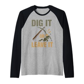 Rock Hound Geology Fossil Hunter Mineral Collector Gift Raglan Baseball Tee