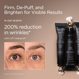 JSHealth Illuminating Peptide Eye Serum - Under Eye Brightener Serum with Peptides, Caffeine & Niacinamide - For Dark Circles, Bags & Wrinkles
