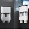 MEIJMJIA -MH Wall Mounted Water Cup Dispenser, Plastic Cup Dispenser,