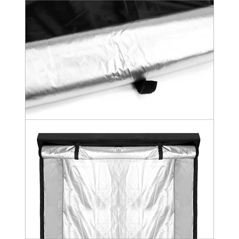 QWORK Storage Shelving Unit Cover, Wire Rack Cover for Shelf