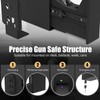 HARDROCK Biometric Slider Gun Safe for Handgun,Hidden Fingerprint Gun Safe