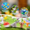 Teenzee 160pcs Mini Resin Animals 160 Styles Variety Tiny Animals