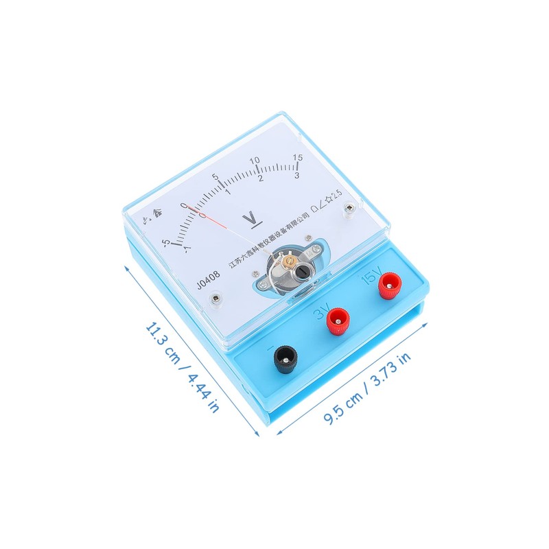 VILLFUL Simple Physics Experiment Voltmeter Push Voltmeter Useful Teaching Tool