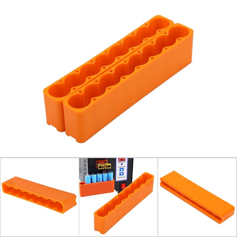 2PCS Industrial Plastic Adjustable 18650 Battery Pack Spot Welding Fixing