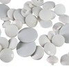 Weddecor Plastic Buttons, Dome White, 100g