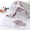 Kissvian 2 Pack Pure Cotton Hand Bath Towel Set, Cartoon