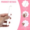 simarro 3-Piece Makeup Scraper Set, Mini Metal Makeup Scraper, Beauty