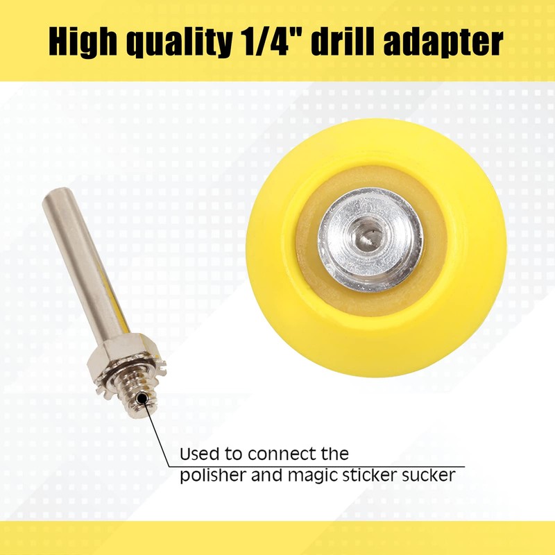 SPEEDWOX 5 Packs 2 Inch Hook and Loop Sanding Discs