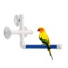 Jeanoko Parrots Shower Standing Rod Firm for Parrots Bird Standing